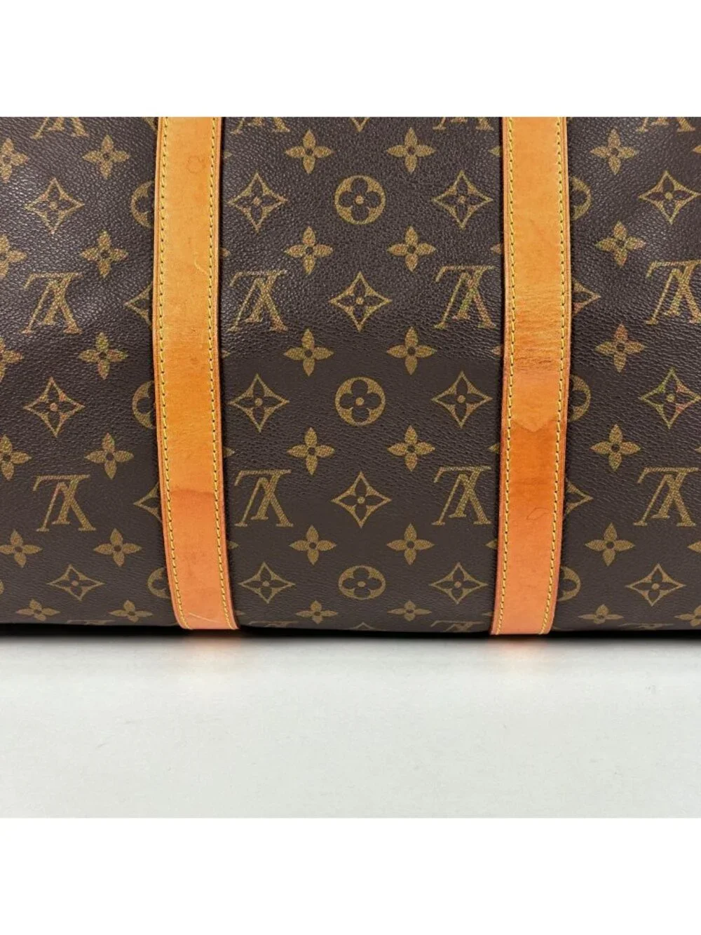 Louis Vuitton Keepall 50 Boston Bag Monogram Brown